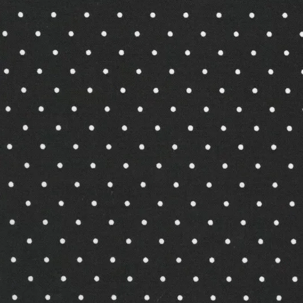 Schwarzer Polka-Dot-Korb Liner Groß Perfekt stilvolle Organisation ein Hauch von Charme im Raum bringen